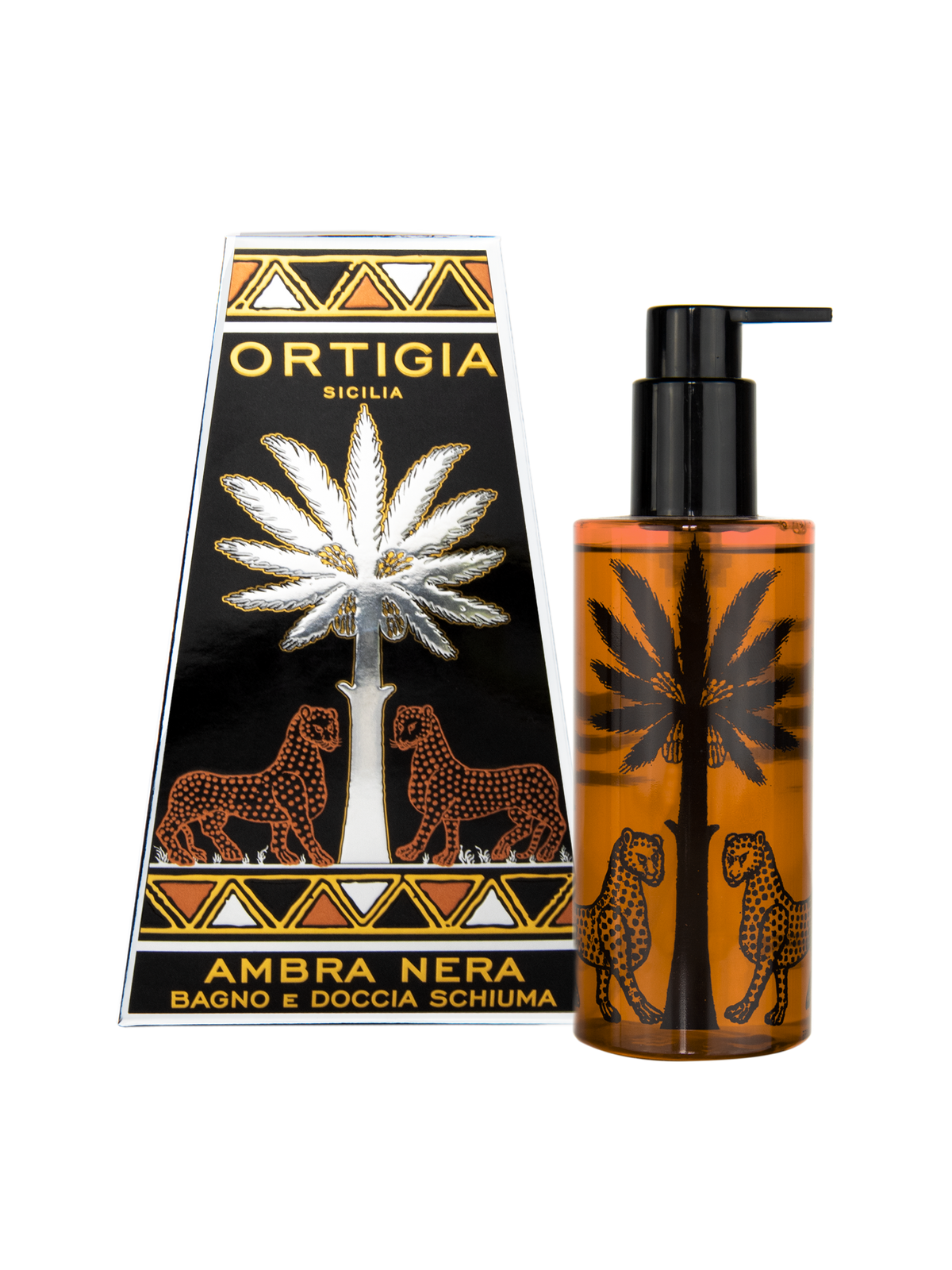 Ortigia AMBRA NERA dušo gelis 250 ml