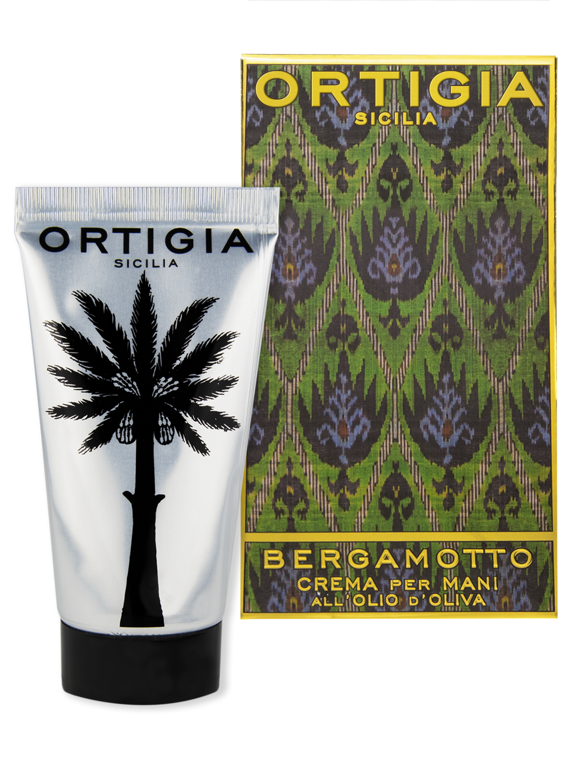 Ortigia BERGAMOTTO bergamočių rankų kremas 80 ml