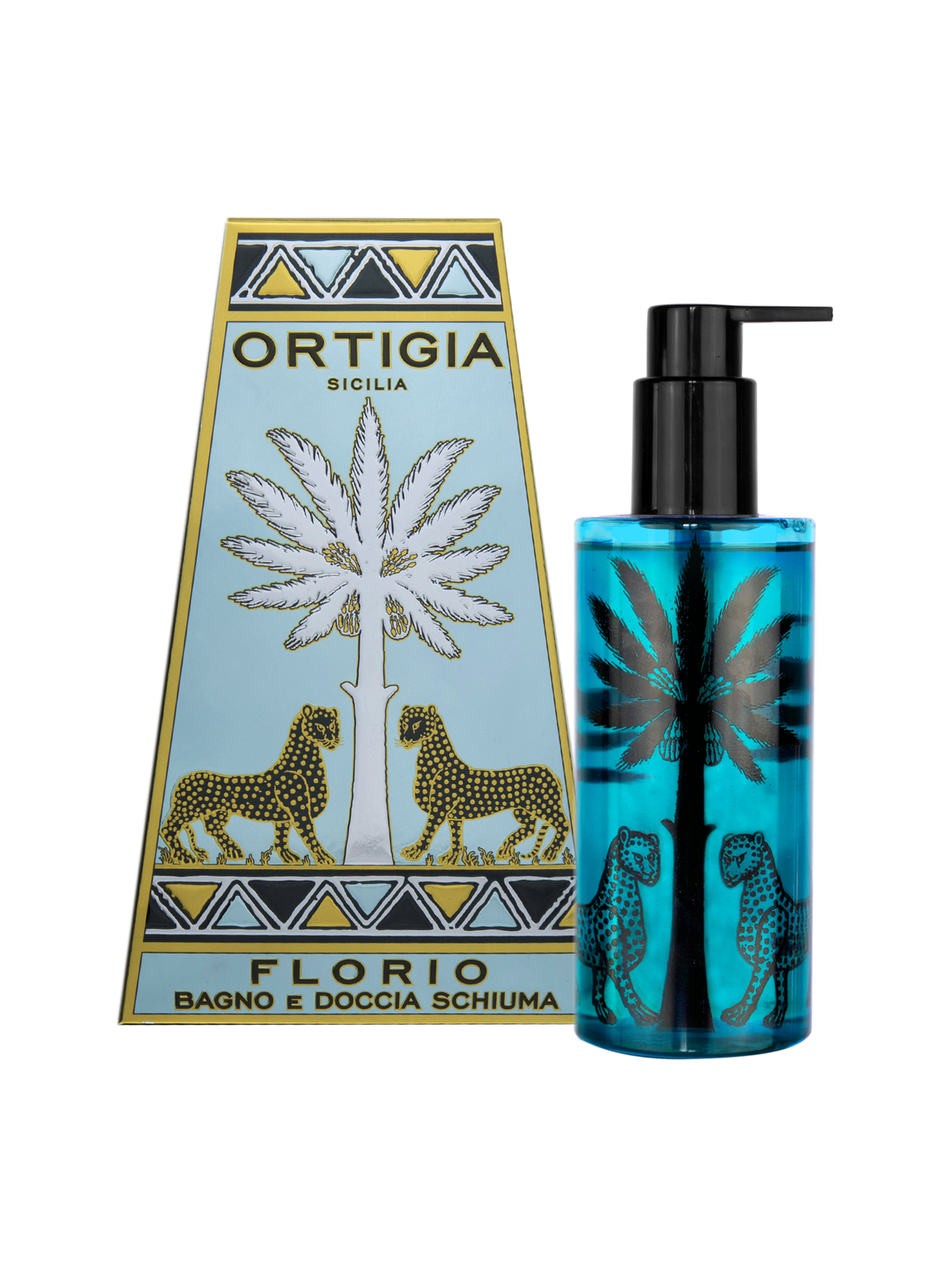 Ortigia FLORIO (laukinės pavasario gėlės) dušo gelis 250 ml