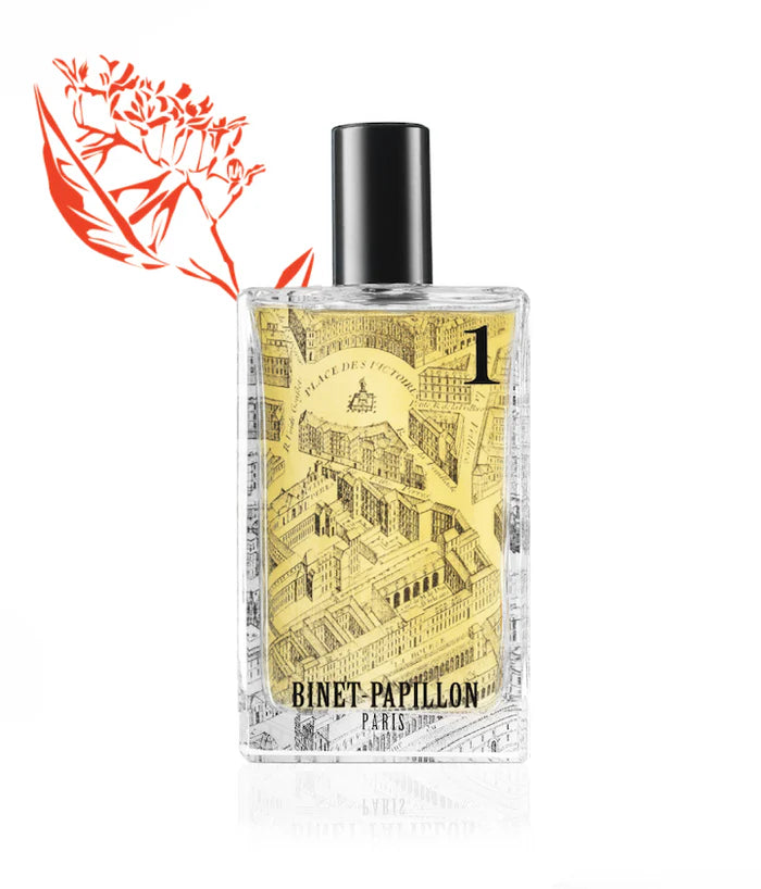 Binet Papillon Nr 1 • Alchemikas • Pipirai • Kartusis aplesinas | Našlaitė | Vetiveris kvepalai 30 ml