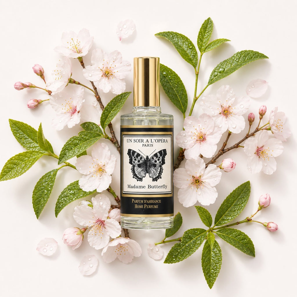 Vakaras Operoje Madame BATERFLAI (sakura, verbena) kvapas namams 100 ml