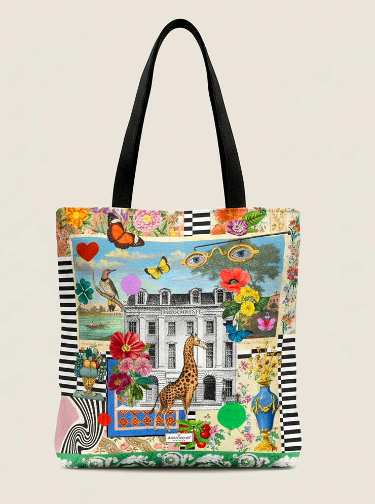 Velveto Tote rankinė POETIKA 43 × 36 cm