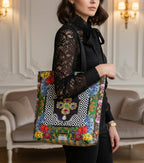 VELVETO TOTE RANKINĖ  BIZANTIJA 43 × 36 cm